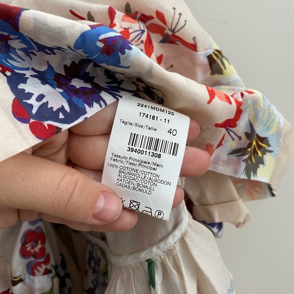 MSGM Floral Printed cotton Blouse - Picture 11 of 15